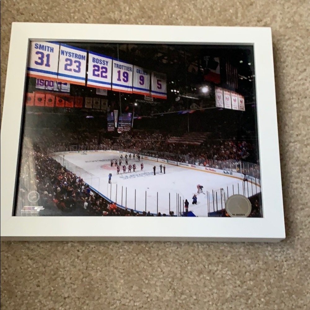 New York Islanders Custom Framed photo